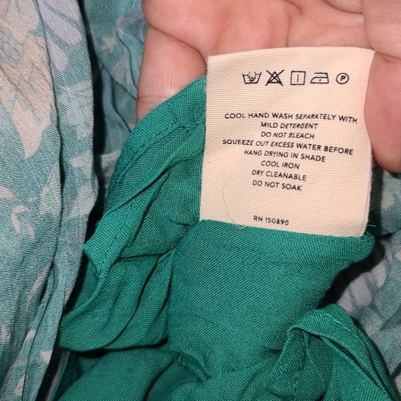 New spell designs revolve seashell green gown S - Picture 6 of 14